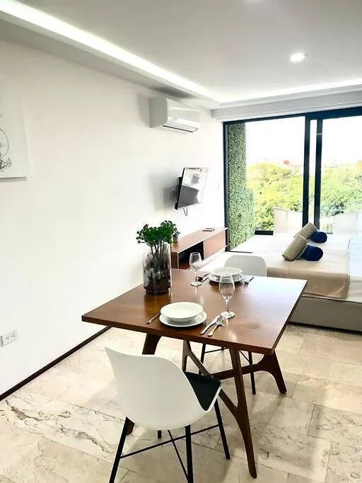One 401 Stylish 1Br Ocean View Fast Wifi Apartment Playa del Carmen 0*,  Mexico