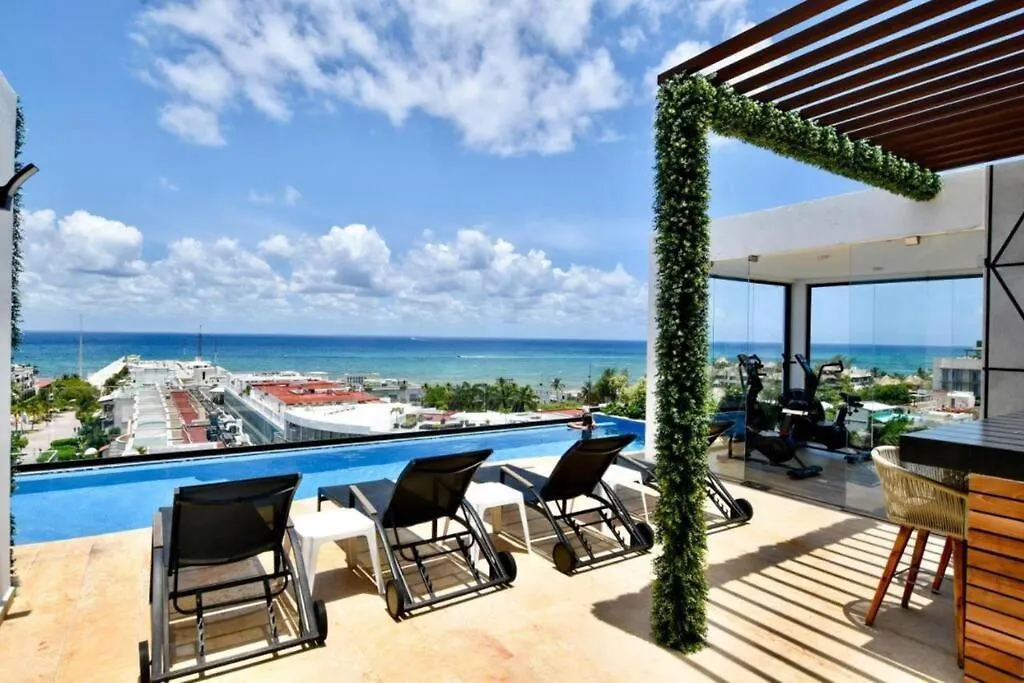 One 401 Stylish 1Br Ocean View Fast Wifi Apartment Playa del Carmen